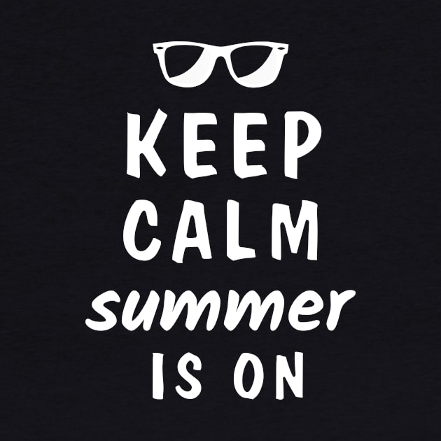 Keep calm summer is on by junghc1